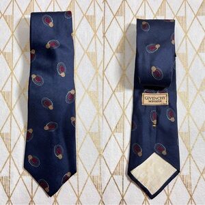 Givenchy Monsieur Vintage 100% Silk Tie